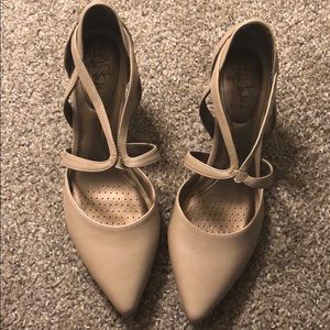 Women’s beige heels